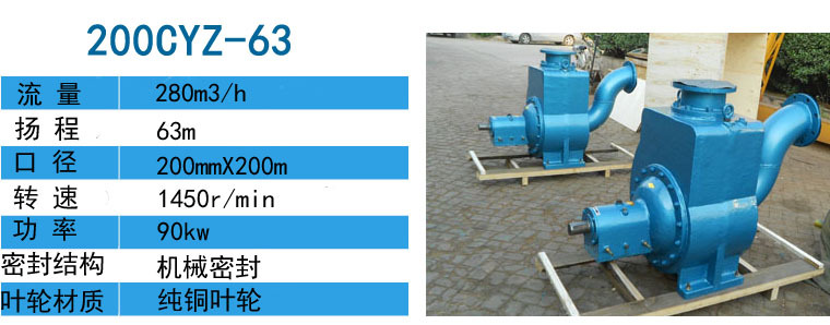 貨油泵80CYZ-70自吸油泵可選用多國船(chuán)檢證人無我有,人有我優示例圖5